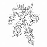 Transformers Coloring Shockwave Draw Pages Robots Robot Boys Print sketch template