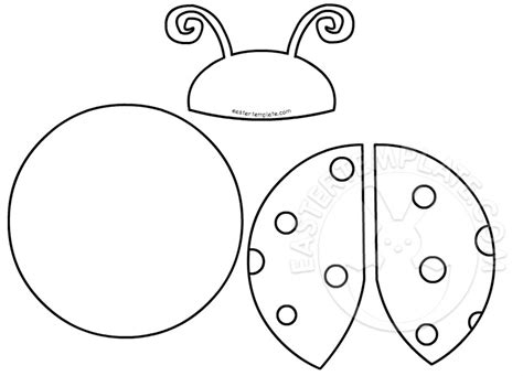 printable ladybug pattern