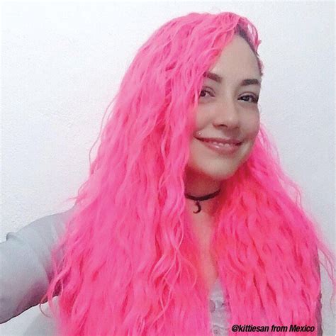 cotton candy™ pink amplified™ semi permanent hair color tish