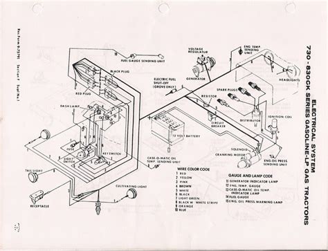 case tractor wiring diagram
