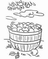 Orchard Coloring Pages Getdrawings Fall Sheet sketch template