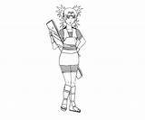 Temari Naruto Shikamaru sketch template