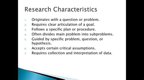 good research topic characteristics