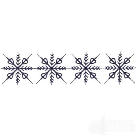 snowflake border