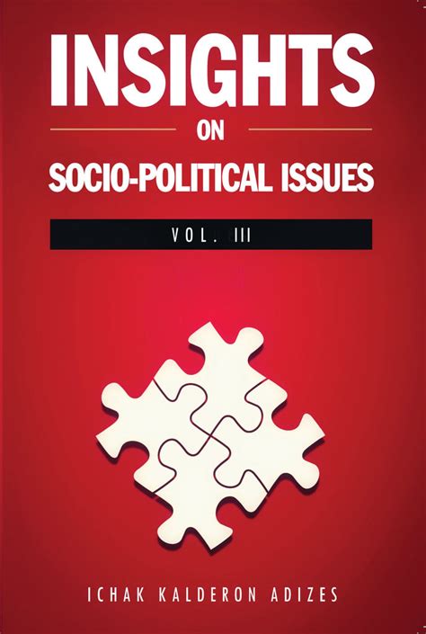 insights  socio political issues volume   book dr ichak