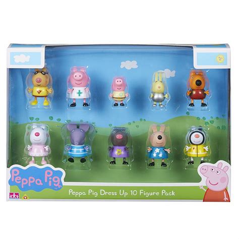 peppa pig dress   figure pack toys  tuck