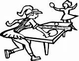 Ping Pong Ponga Mecz Mesa Tenis Jugando Kolorowanka Wecoloringpage Drukowanka sketch template