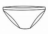 Kleding Onderbroek Kleurplaten Braguita Underpants Underwear Animaatjes Calecon sketch template