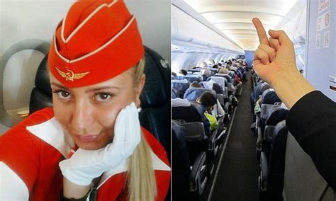 Air Hostess Sacked After Picture Showing Her Giving Passengers The