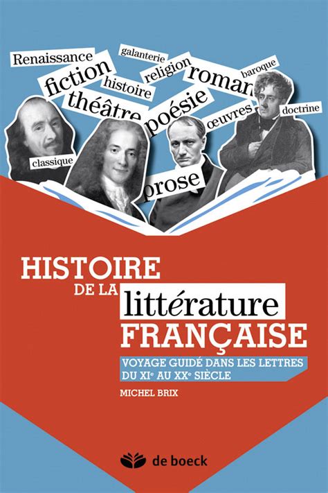 histoire de la litterature francaise de boeck superieur