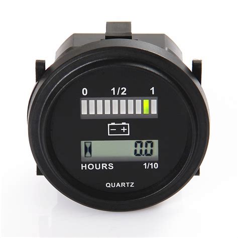 buy searon  volt led battery charge discharge status indicator gauge testers golf carts club
