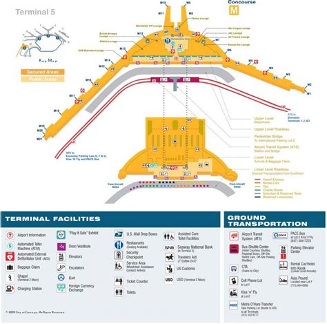 ord terminal  map map  ord terminal  map chicago united states
