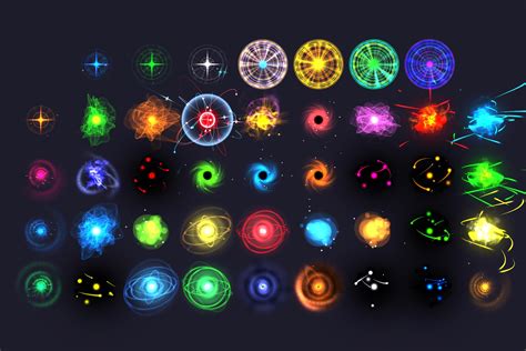 glowing orbs pack   unity asset collection
