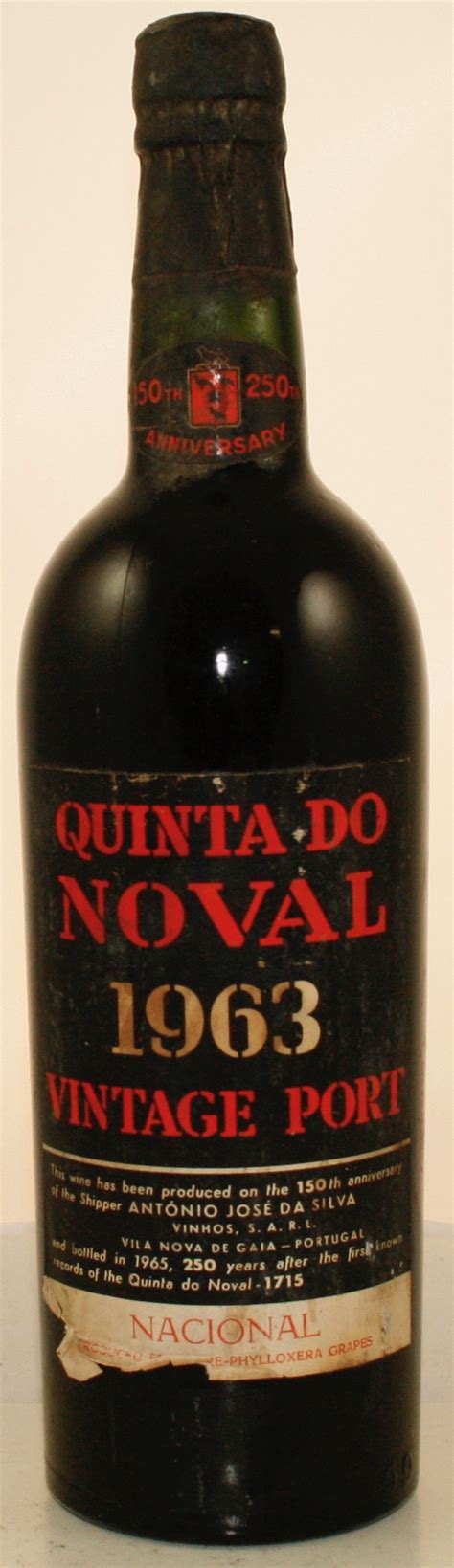 quinta  noval nacional vintage port  paulson rare wine
