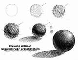 Cross Hatching Hatch Shading Sphere Chiaroscuro Drawing Technique Techniques Crosshatch Drawings Para Learn Pen Exercises Explore Choose Board Value sketch template