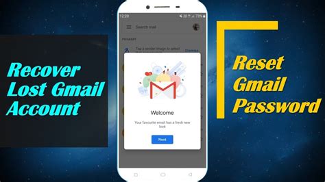 how to recover forgotten gmail id and password youtube