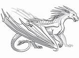 Dragones Icewing Feu Icewings Wing Royaumes Ailes Wof Breathing Darkstalker Neocoloring Scholastic Wingsoffire sketch template