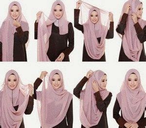 tutorial hijab menutup dada  kebaya terbaru