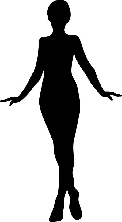 black female silhouette · free vector graphic on pixabay