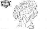 Rescue Bots Coloring Pages Transformers Printable Color Print Kids sketch template