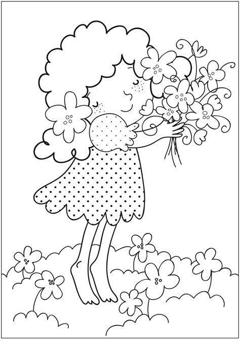 flower coloring pages  printable printable world holiday