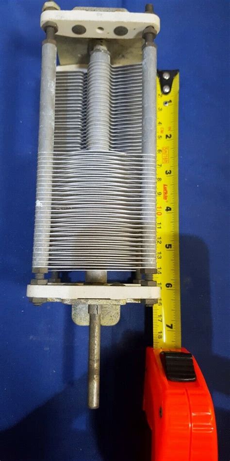 high power variable tuning capacitor condenser  inches