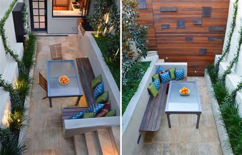 intimate contemporary small courtyard patios idesignarch interior design architecture