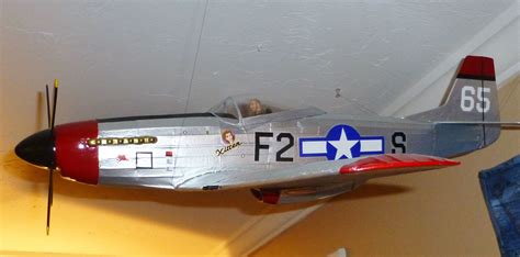 Guillows North American P 51 Mustang Built And Photographed By David E