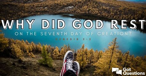 god rest   seventh day  creation genesis