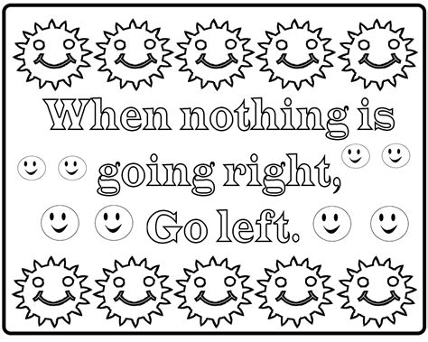funny quotes coloring pages