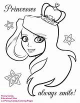 Coloring Pages Kids Girls Printable Drawing Princess Print Printables Crown Candy Penny Princes Lego Colouring Fun Cartoon Sheets Comments Drawings sketch template
