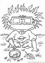 Rugrats Coloring Pages Printable Chucky Drawings Kids Book Drawing Colour Cartoon Online Color Pintar Books Sheets Para Colorear Cartoons Paint sketch template