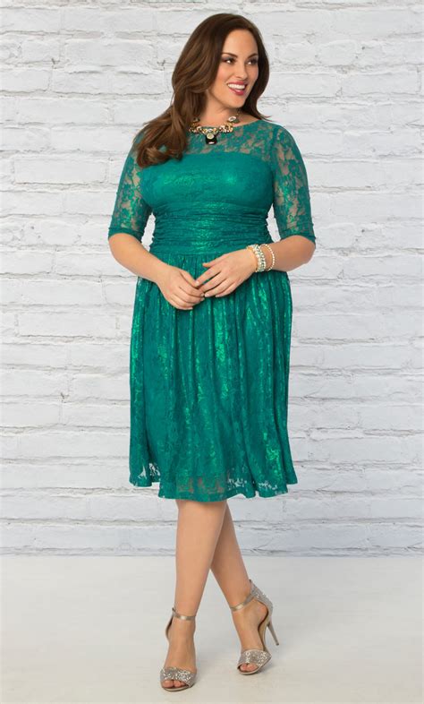 Plus Size Special Occasion Dress L E Radiant Lace Dress