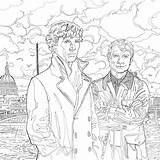 Coloring Geeky Pages Adults Nerd Sherlock Books Book Geek Fans Getcolorings Doctor Who Cumberbatch Getdrawings Printable sketch template