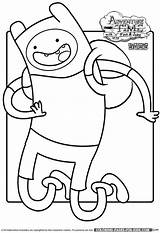 Coloring Adventure Time Pages Cartoon Kids Finn Human Printable Character Print Color Sheets Book Colouring Jake Christmas Princess Found Online sketch template