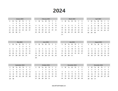 calendar  printable
