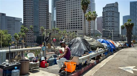 Homeless Encampments Tents Banned In Culver City Amid Calif Crisis