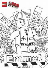 Coloring Lego Pages Movie Emmet Print Emmett Printable Color Printables Sheets Kids Party Sheet Activities Ninjago Colouring Builder Master Meet sketch template