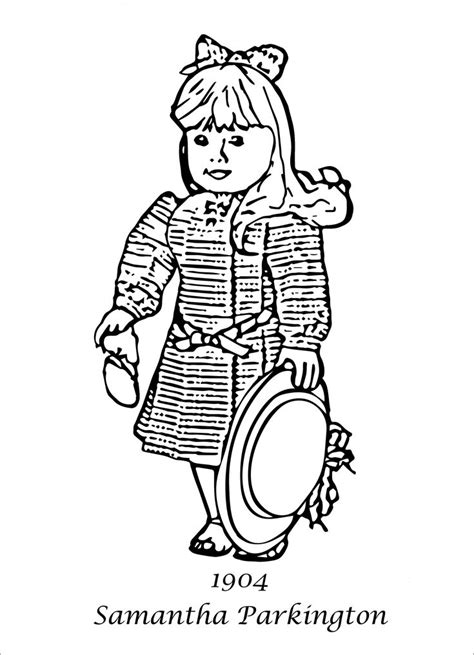 american girl coloring pages coloring pages  girls captain