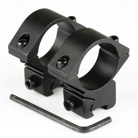 pcs mm scope rings fits  mm picatinny weaver rail scope mount  scope mounts