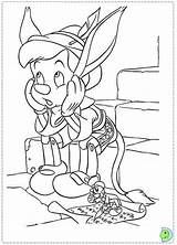 Dinokids Pinocchio Coloringdisney sketch template