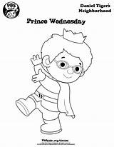 Daniel Tiger Coloring Pages Prince Wednesday Printable Tigre Pbs Neighborhood Kids Birthday Color Sheets Para Min Colorear Party Print Pintar sketch template