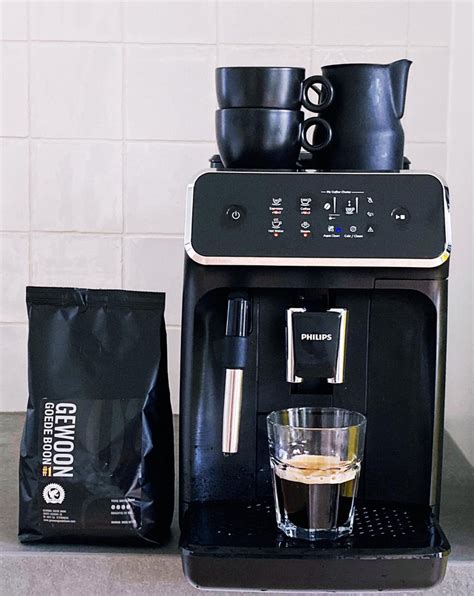 deze koffiebonen machine hoort bij goede koffie