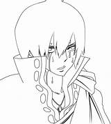Zeref Lineart Tail sketch template