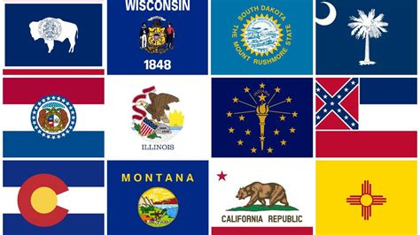 From First To Worst Ranking Every Us State S Flag National News