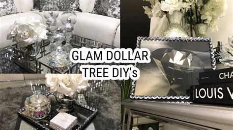 dollar tree diy home decor ideas glam mirror coffee