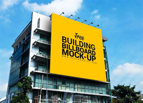 outdoor advertisement building branding mockup psd good mockups