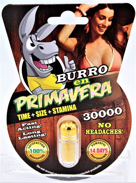 new burro en primavera 60000 8 pills all natural male enhancement sex pills