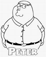 Coloring Pages Guy Family Printable Peter sketch template