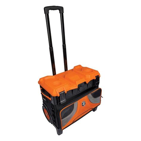 Klein Tools 55473rtb Tool Box Rolling Tool Bag On Wheels With High